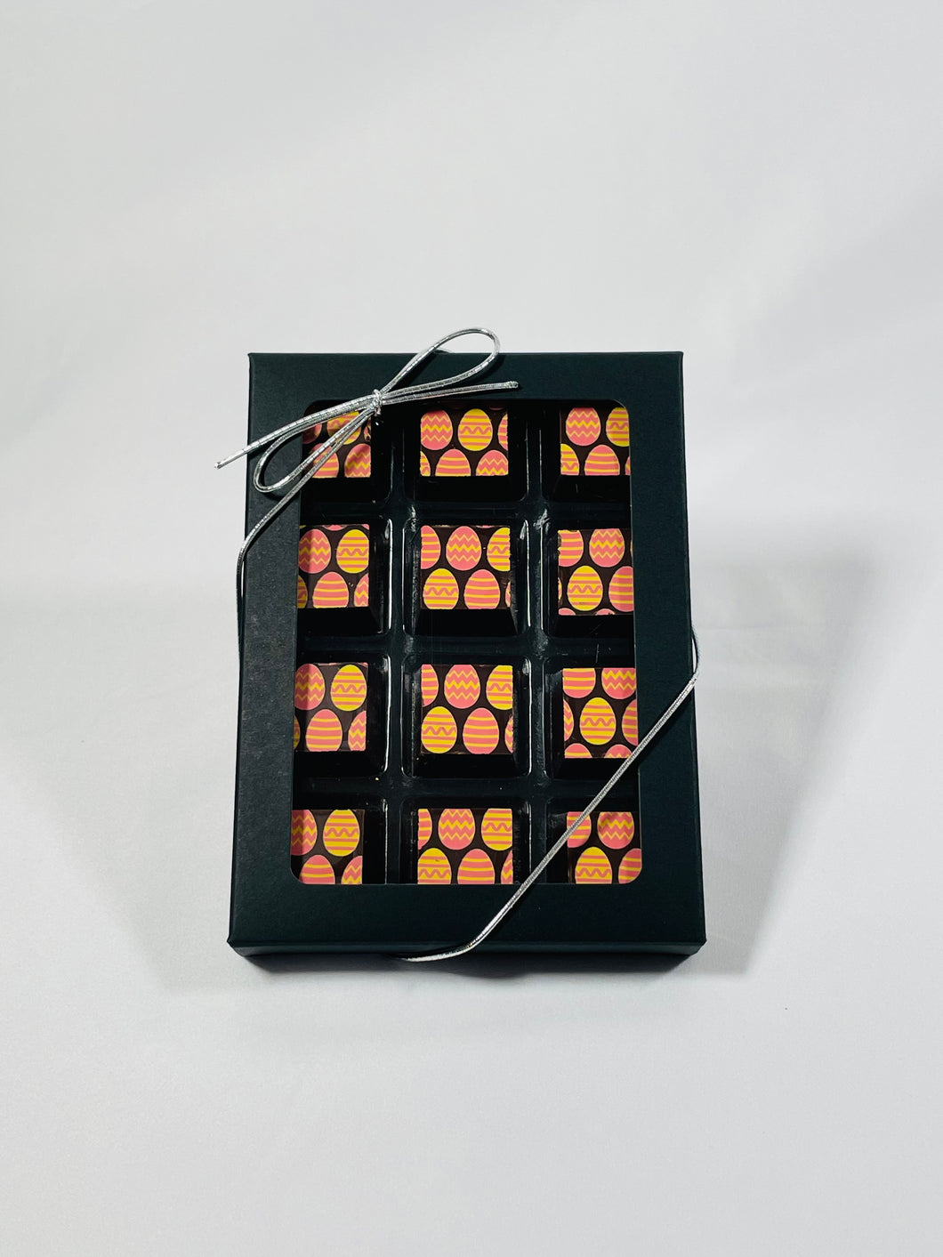 Solid Chocolates with Easter Egg Design