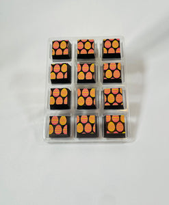 Solid Chocolates with Easter Egg Design